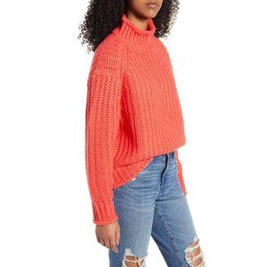 MINKPINK Stevie High Neck Knit Sweater